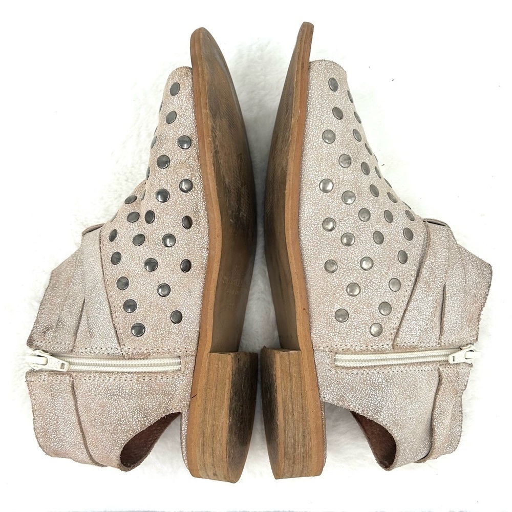 MUSSE & CLOUD (Anthropologie) Size 7.5 (EU 38) Ailike Peep Toe Sandals - Picture 3 of 10